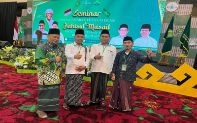 Pengurus Cabang Nahdlatul Ulama (PCNU) Palembang Ikuti Seminar Sistem Istimbath Hukum dan Bahtsul Masail